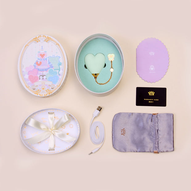 Zalo - Baby Heart Personal Massager Melon Green