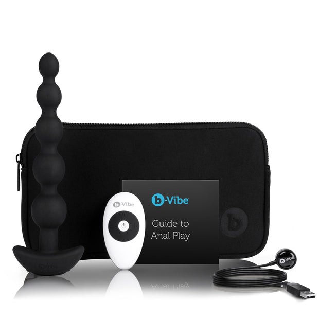 B-Vibe - Cinco Anal Beads Black