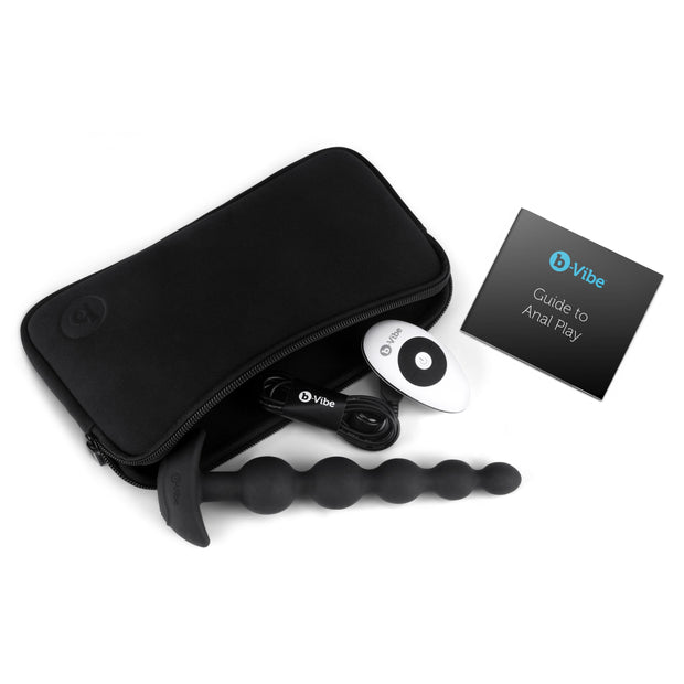 B-Vibe - Cinco Anal Beads Black