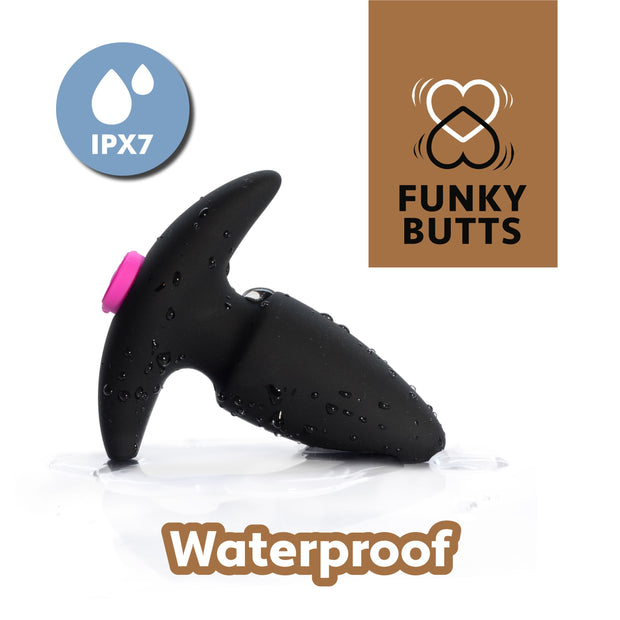 FeelzToys - FunkyButts Buttplug-Set mit Fernbedienung für Paare