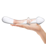 Glas - Classic Curved Dual-Ended Dildo