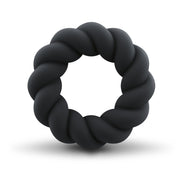 Rocks-Off - Twist Penisring - Schwarz Liquid-Silikon