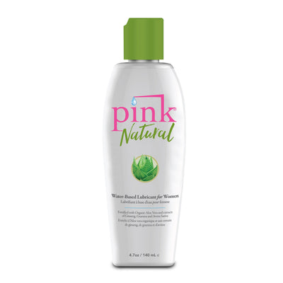 PINK - Natural Gleitgel auf Wasserbasis - 140 ml