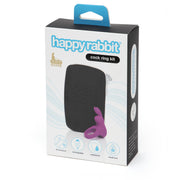 Happy Rabbit – 2-teiliges Cockring-Set – Vibrierend