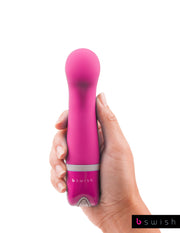 B Swish - bdesired Deluxe Curve Vibrator Rose