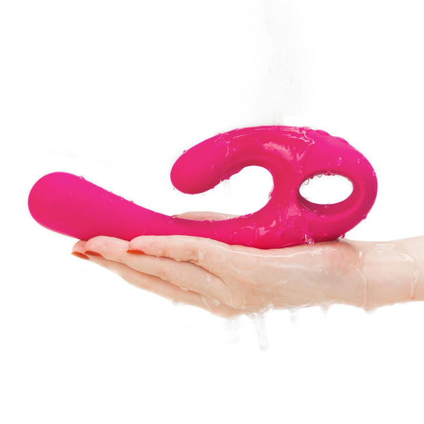 Nomi Tang - Flex Bi Bendable Dual Stimulation Vibrator Red Violet