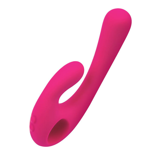 Nomi Tang - Flex Bi Bendable Dual Stimulation Vibrator Red Violet