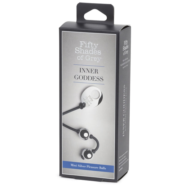 Fifty Shades of Grey – INNER GODDESS Mini Liebeskugeln – 85g Silber