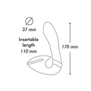 Shunga - Soyo Intimate Massager Raspberry