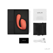 Lelo - Ida Wave Dual-Stimulations-Massager Korallenrot
