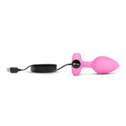 B-Vibe - Vibrating Heart Plug S/M Pink