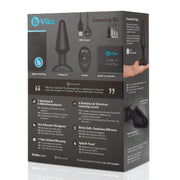 B-Vibe - Rimming Remote Control Plug XL Black