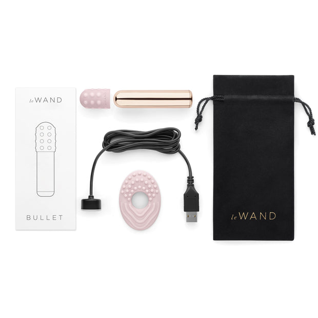 Le Wand - Bullet Rechargeable Vibrator Rose Gold
