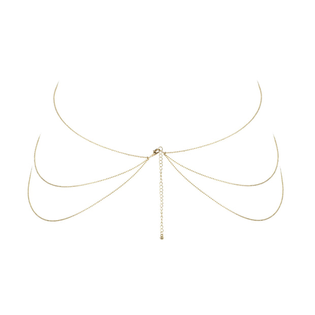 Bijoux Indiscrets – Magnifique Körperkette – Gold 8-Form