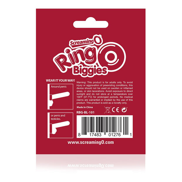 The Screaming O - RingO Biggies Black