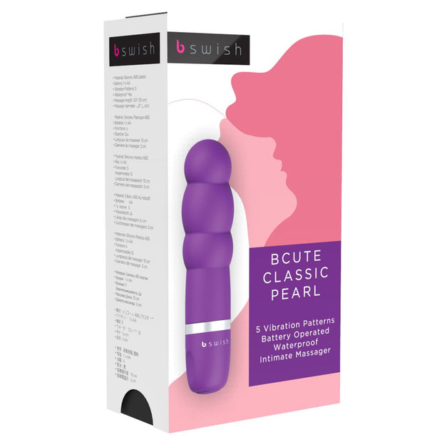 B Swish – BCUTE CLASSIC PEARL Vibrator – Lila