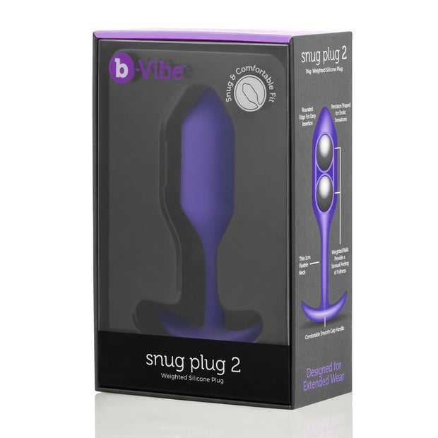 B-Vibe - Snug Plug 2 Purple