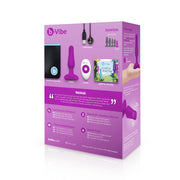 B-Vibe - Novice Remote Control Plug Fuchsia