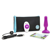 B-Vibe - Novice Remote Control Plug Fuchsia