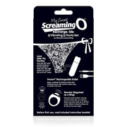 The Screaming O - Charged Remote Control Panty Vibe Black