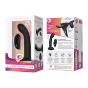 Pegasus - 6 P-spot / G-spot Silicone Peg with harness included