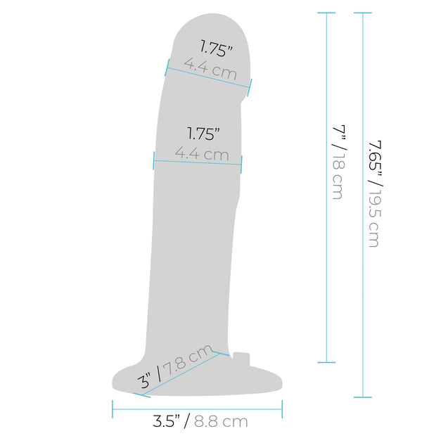 Pegasus - 8? Realistic Silicone Dildo With Harness Included