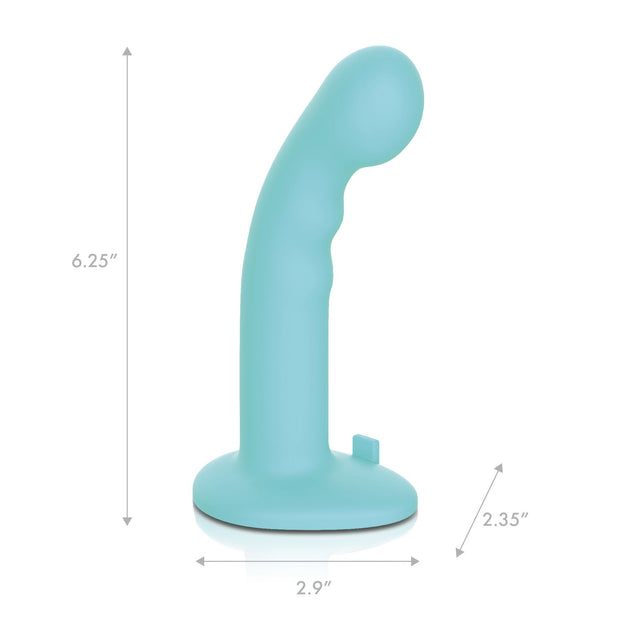 Pegasus - 6? Remote Control Ripple P-Spot G-Spot Silicone Peg with Harness 