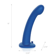 Pegasus - 8? Remote Control P-Spot G-Spot Silicone Peg with Harness Include