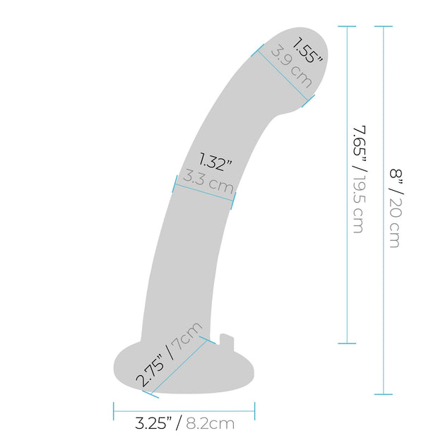 Pegasus - 8? Remote Control P-Spot G-Spot Silicone Peg with Harness Include