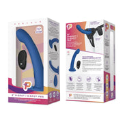 Pegasus - 8? Remote Control P-Spot G-Spot Silicone Peg with Harness Include