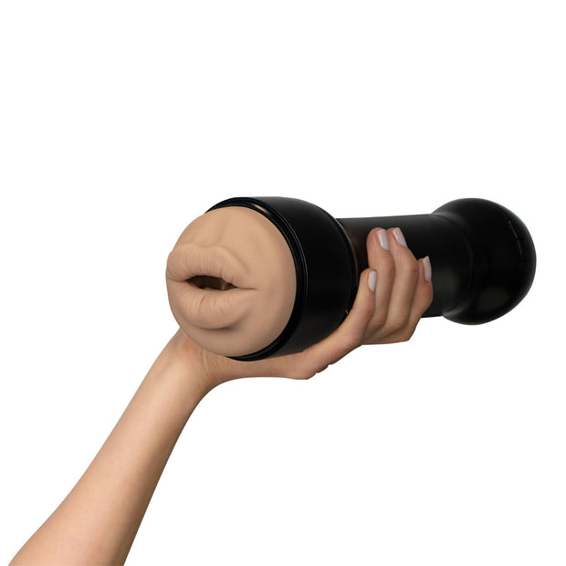 Kiiroo - PowerBlow & Feel Victoria June Mundmasturbator Kombi-Set - Schwarz