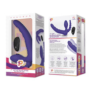 Pegasus - 7? Remote Control Strapless D.P. Silicone Strap on