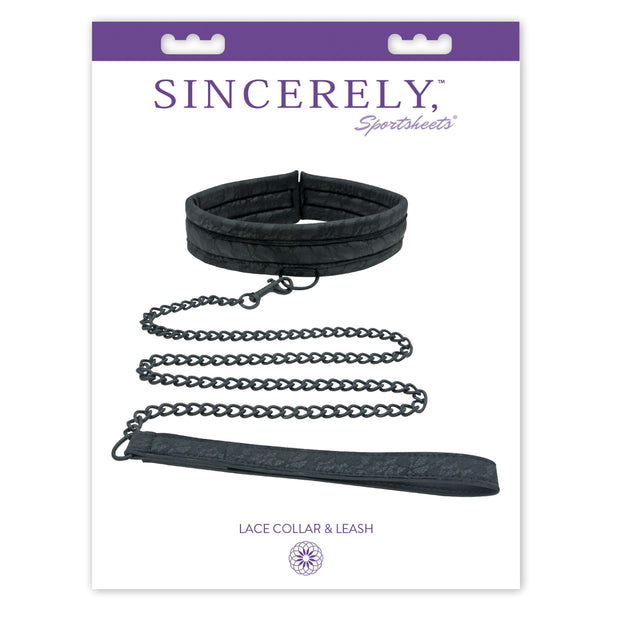 Sportsheets - Sincerely Lace Collar and Leash
