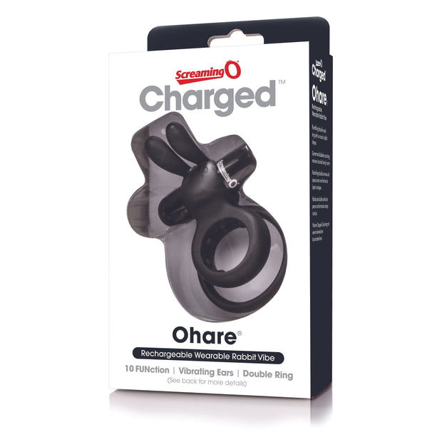 The Screaming O - Charged Ohare Rabbit Vibe Black
