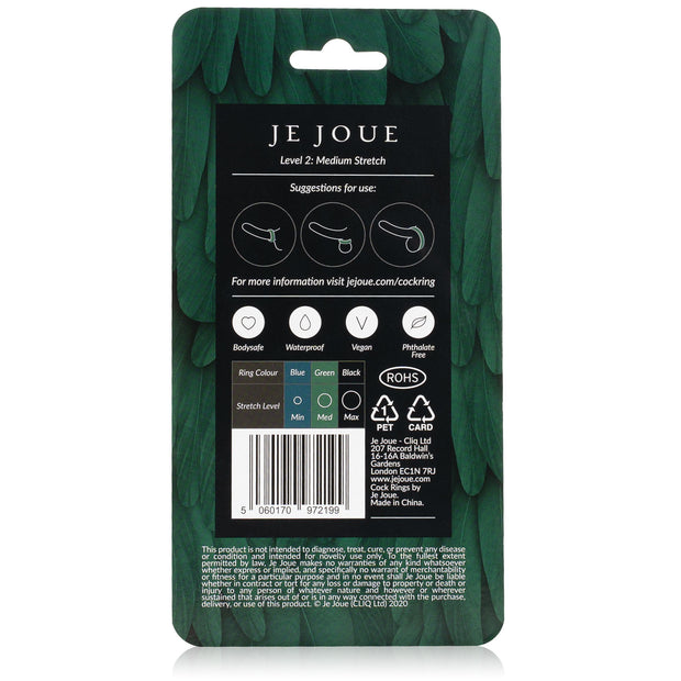 Je Joue - Silicone C-Ring Medium Stretch Green