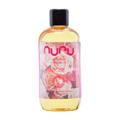 Nuru – Massageöl – Rosenduft 250 ml