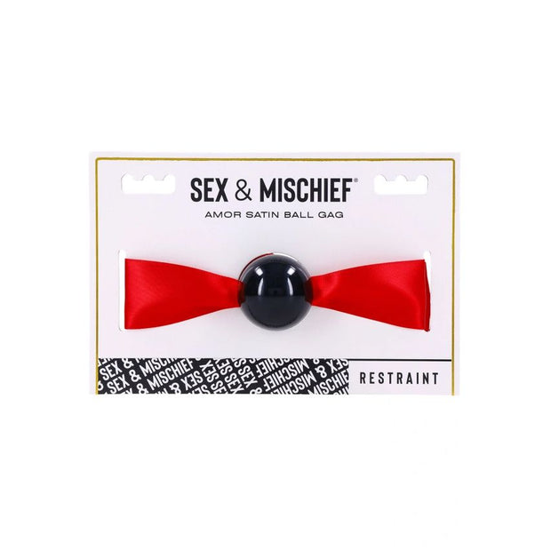 Sportsheets - Sex & Mischief Amor Satin Ball Gag
