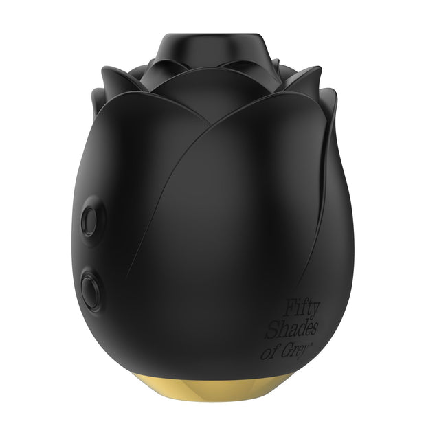 Fifty Shades of Grey – Suction Rose Stimulator – Schwarz