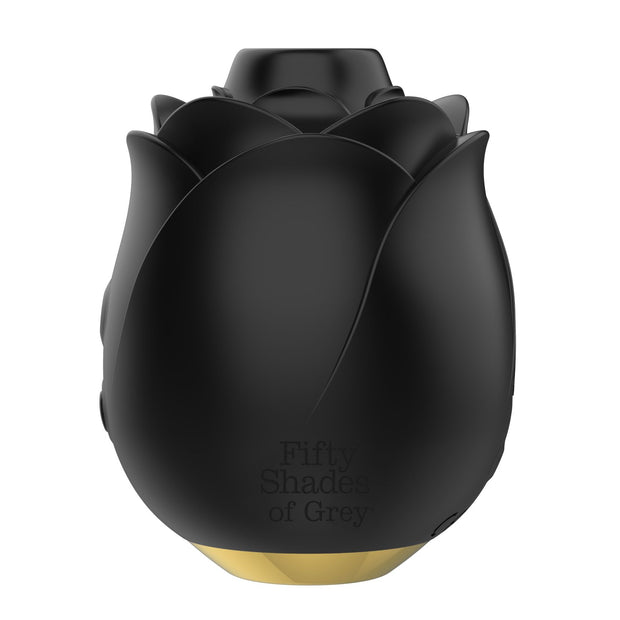 Fifty Shades of Grey – Suction Rose Stimulator – Schwarz