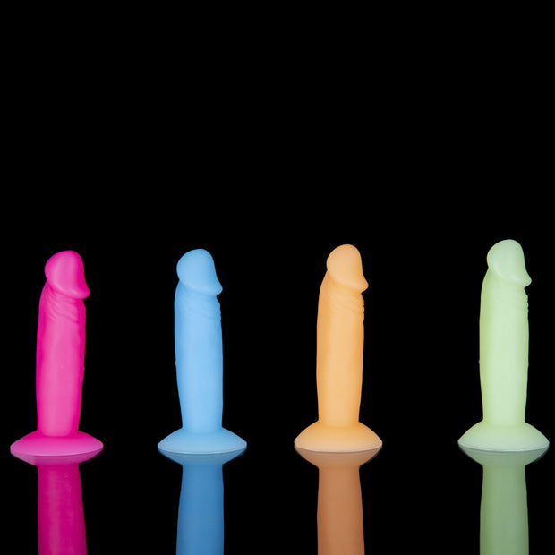 Addiction - Silly Willy - Silicone dildo - Glow in the dark