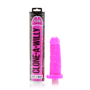 Clone-A-Willy Kit - Glow-in-the-Dark - Hot Pink