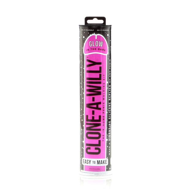 Clone-A-Willy Kit - Glow-in-the-Dark - Hot Pink