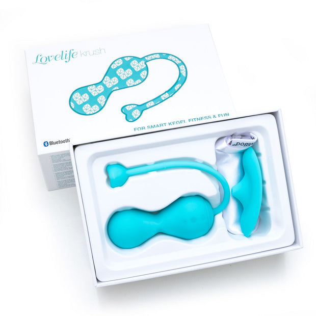 Lovelife by OhMiBod - Krush App Connected Bluetooth Kegel Turquoise