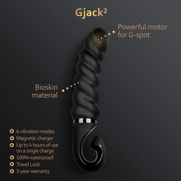 Gvibe - Gjack 2 Vibrator Mystic Schwarz