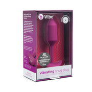 B-Vibe - Vibrating Snug Plug 2 (M) Rose