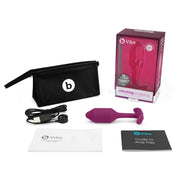 B-Vibe - Vibrating Snug Plug 2 (M) Rose