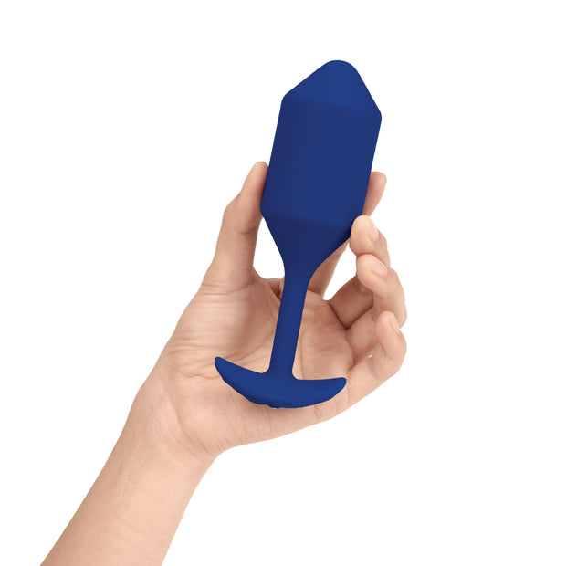 B-Vibe - Vibrating Snug Plug 4 (XL) Navy