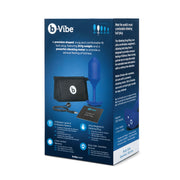 B-Vibe - Vibrating Snug Plug 4 (XL) Navy