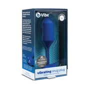 B-Vibe - Vibrating Snug Plug 4 (XL) Navy