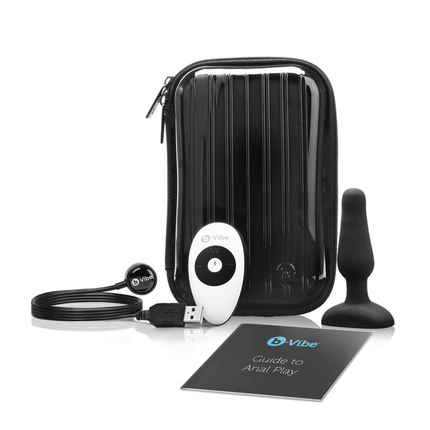 B-Vibe - Novice Remote Control Plug Black